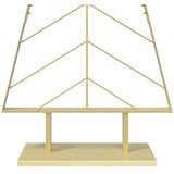 Metalno božićno drvce sa stalkom KUOPIO 210 cm Čelik Zlatno - Zlatno 210 cm | shoptok.hr