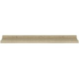  Zidne police 4 kom boja hrasta sonome 80 x 9 x 3 cm | Eponuda.com