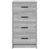  Kreveta Sivi hrast sonoma 40 x 41 x 75 cm Konstruirano drvo | shoptok.hr