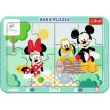 Trefl Disney Minnie i Mickey Mouse avanture 2 u 1 uokvirena baby slagalica - | shoptok.hr