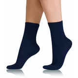 Bellinda COTTON COMFORT SOCKS - Women's cotton socks with comfortable hem - dark blue