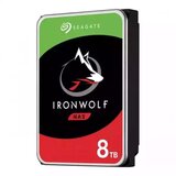 Seagate Hard disk 8TB SATA3 IronWolf 7200rpm 256MB ST8000VN004 | ePonuda.com