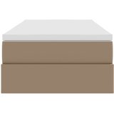  Krevet s madracem i skladištem Boja cappuccina 100 x 200 cm | shoptok.hr