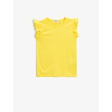 Koton T-Shirt - Yellow - Standard Cene