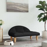  Krevet za pse crni 70x52x30 cm od tkanine Cijene