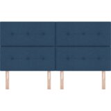  LED vzglavnik Modra 90 cm Tkanina, (22067281) | Shoptok.si