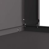  Kamin Crna 80 x 50 x 96 cm Čelična vrata | shoptok.hr