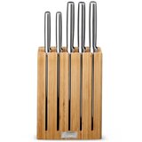Joseph Joseph Komplet nožev s stojalom 5 ks iz nerjavečega jekla Elevate Bamboo – Cene