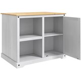  Kuhinjski voziček 2 pcs Bela in vosek iz medu Masivna borovina, (5000288017) | Shoptok.si