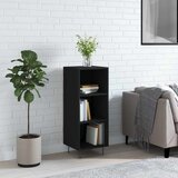  Komoda crna 34,5 x 32,5 x 90 cm od konstruiranog drva | shoptok.hr