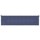  Jastuk za vrtnu klupu modri 200x50x4 cm od tkanine Oxford | shoptok.hr