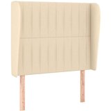  S oprugama i madracem krem 100 x 200 cm od tkanine | shoptok.hr