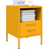  Noćni ormarići 2 kom boje senfa 36 x 39 x 50,5 cm čelični | shoptok.hr