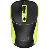 Genius NX-7123 preprosta in zanesljiva brezžična miška črna/zelena plug-and-play 31030043403 Copilot, (5000367981) | Shoptok.si