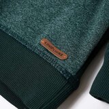  Dječja majica s kapuljačom tamnozelena 92 | shoptok.hr