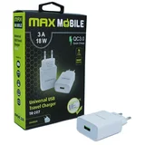 KUĆNI ADAPTER Q.C 3.0 QUICK CHARGE USB TR207 3A bijeli