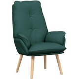  Fotelja Tamnozelena 69 x 74 x 93 cm Tkanina i Pločasti Drvo | shoptok.hr
