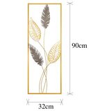 Opviq Zidna dekoracija Timeyi, 32x90x5 cm, Šarena | Eponuda.com
