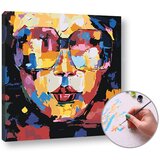 Slikanje po brojevima ŽENA S OČIMA - mala težina | low difficulty  Slikanje po brojevima ŽENA S OČIMA - mala težina | low difficulty Slike