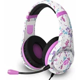 STEALTH slušalke multiformat camo stereo gaming headset - roza maskirne barve