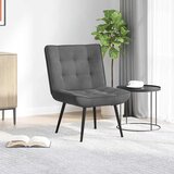  Stolica za opuštanje tamnosiva 64x74x84 cm baršun | shoptok.hr