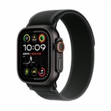 Apple watch ultra 2 gps + cellular 49mm black titanium case with black trail loop - s/m | Eponuda.com