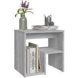  Noćni ormarići 2 kom sivi hrast 40x30x40 cm konstruirano drvo | shoptok.hr