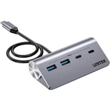 ALUMINIUM USB-C HUB 2X USB-A 2X USB-C 5GBPS
