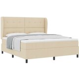 Box Posteljni okvir z vzmetnico - Krem 180x200 cm Tkanina, (22052194) | Shoptok.si