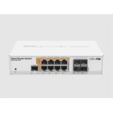 MikroTik CRS112-8P-4S-IN Switch, 8x Giga PoE, 4x SFP | Eponuda.com