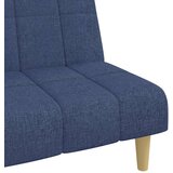  Kavč dvosed z ležiščem modro blago, (21038226) | Shoptok.si