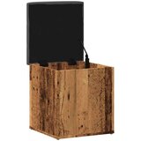 vidaXL Klupa za odlaganje staro drvo 42x42x45 cm izrađeno drvo | shoptok.hr