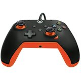 Pdp žični igralni plošček xbox kontroler black - atomic (orange) | Shoptok.si
