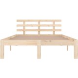  Okvir za krevet od masivnog drva 150 x 200 cm veliki bračni | shoptok.hr