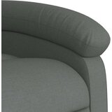 vidaXL Električni naslanjač temno sivo blago | Shoptok.si