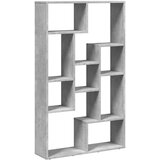  Regal za knjige boja betona 72 x 20 x 120,5 cm konstruirano drvo | shoptok.hr