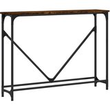 Konzolni stol boja hrasta 102 x 22 5 x 75 cm konstruirano drvo | shoptok.hr