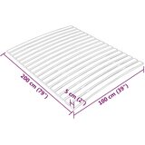  Zamjenske letvice za krevet sa 17 letvica 100x200 cm | Eponuda.com
