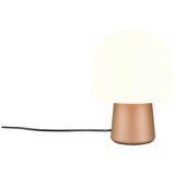  Bijela/u brončanoj boji stolna lampa sa staklenim sjenilom (visina 27 cm) Steen – | shoptok.hr