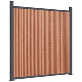 PANEL za ogradu WPC smeđi 180 x 186 cm | Shoptok.si