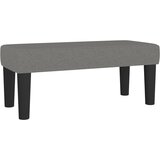 Krevet s oprugama i madracem tamnosivi 90 x 190 cm od tkanine | shoptok.hr