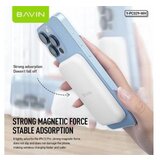 BAVIN Magsafe magnetic Power bank 5000mAh, bela | ePonuda.com