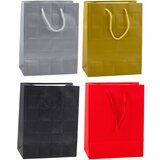 GIFT Bag Structured Squares Elegant 23 x 18 x 10 cm Cijene