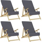  Ručnici za plažu 4 kom antracit 60 x 135 cm od tkanine 400 GSM | Eponuda.ba