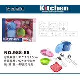  Set metalnih lonaca za igru + dodaci - šareni | Shoptok.si