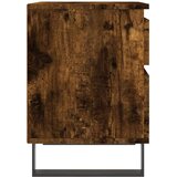  Noćni ormarić boja hrasta 40 x 35 x 50 cm od konstruiranog drva | shoptok.hr