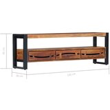 vidaXL TV ormarić od masivnog bagremovog drva 140 x 30 x 45 cm | shoptok.hr