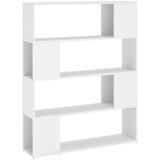 Maison Chic Knjižna omara - Knjižni regal za razdelitev prostora bela 100x24x124 cm, (21725413) Cene