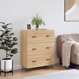  Komoda boja hrasta sonome 69,5 x 34 x 90 cm konstruirano drvo Smeđa Cijene