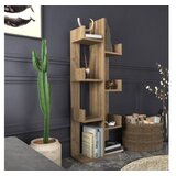 Woody Fashion Luisa - Walnut Walnut Bookshelf Cene
